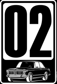 "Startnummer 02" T-Shirt Print